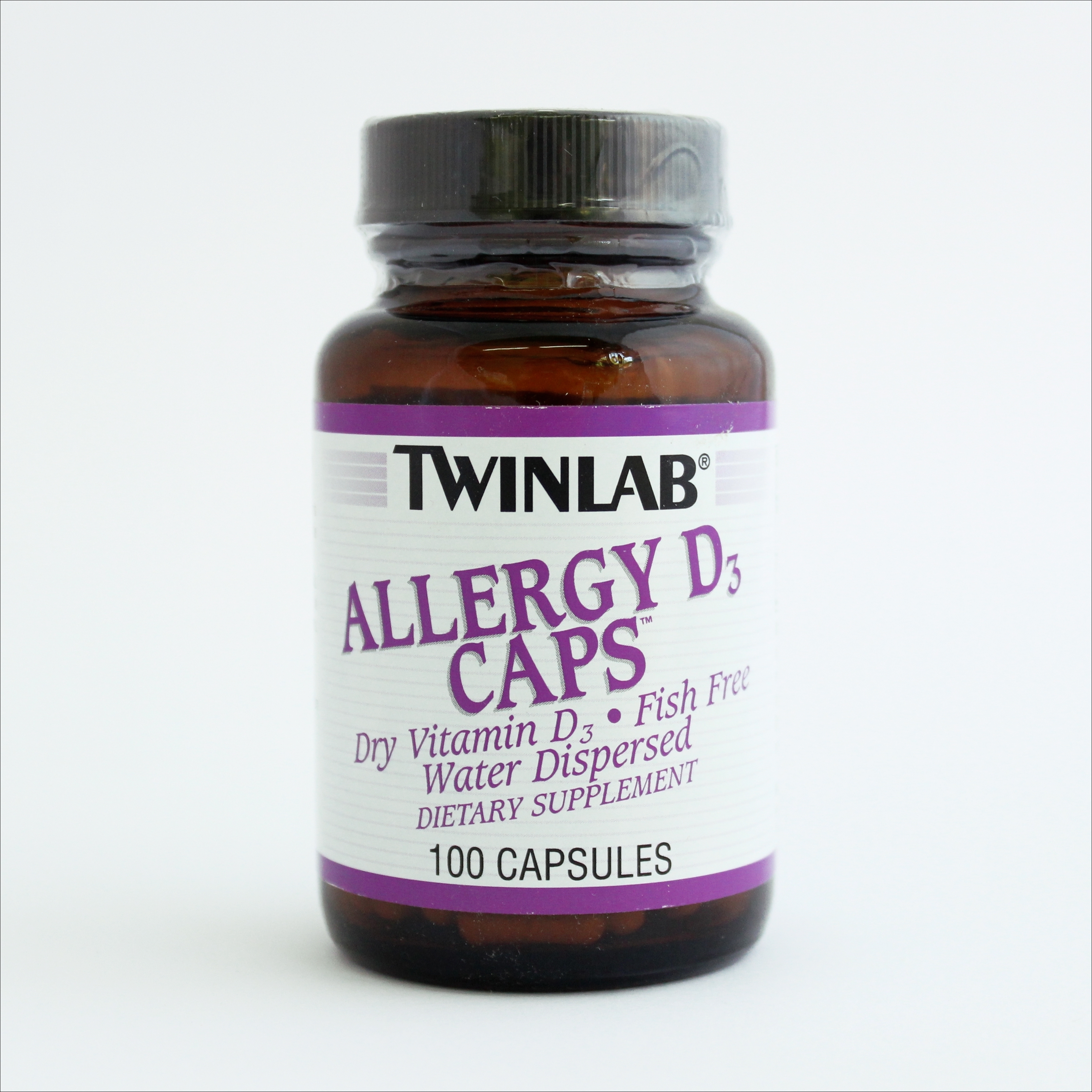 Twinlab Vitamin D kod alergija, 100 kapsula 00251