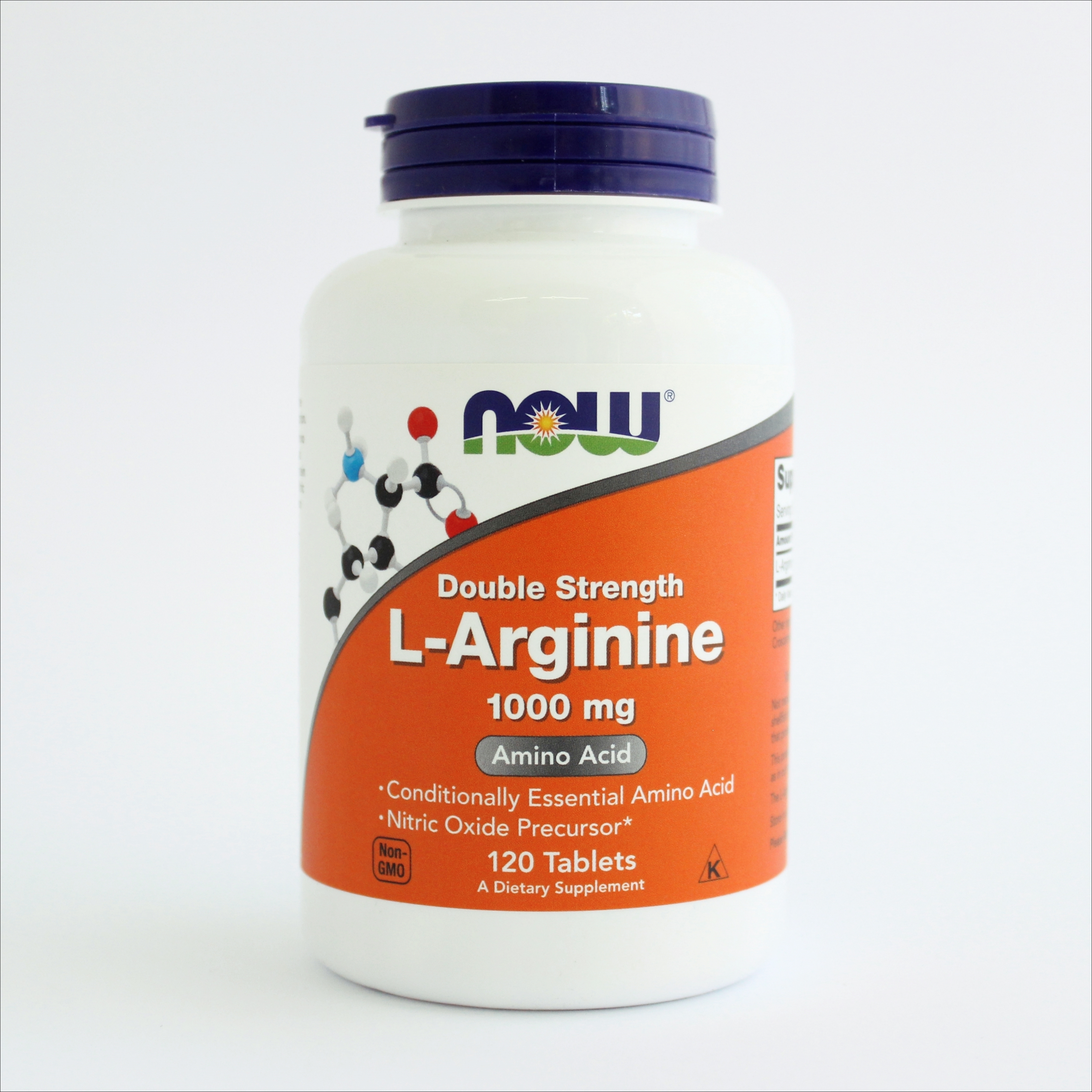 Now L-arginin 1000 mg 120 tbl 00193
