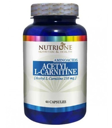 NutriOne Acetyl -L-carnitine 250 mg 6o kapsula NutriOne Acetyl -L-carnitine 250 mg 6o kapsula