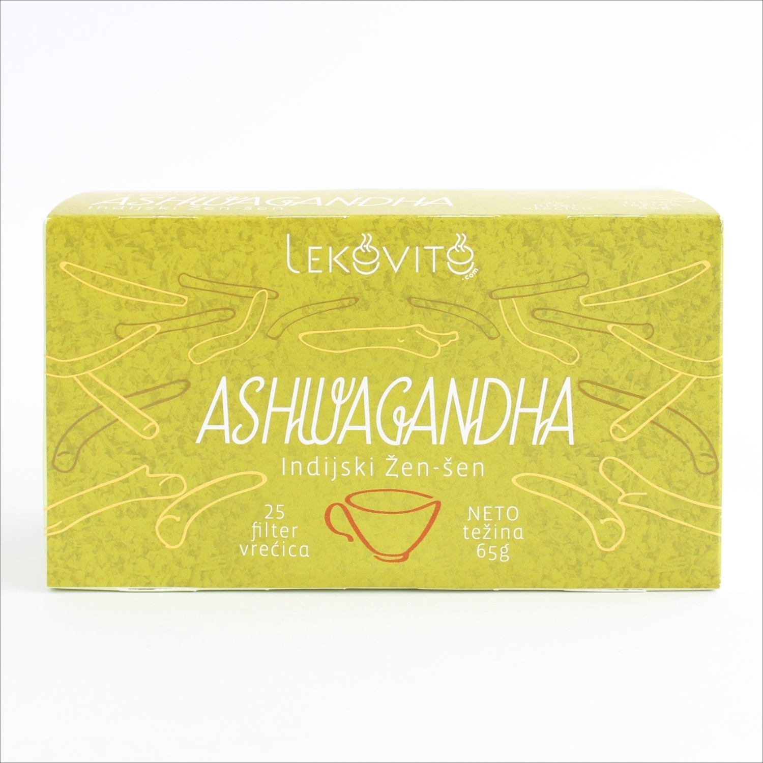 Ashwagandha filter čaj 25 kesica Ashwagandha filter čaj 25 kesica