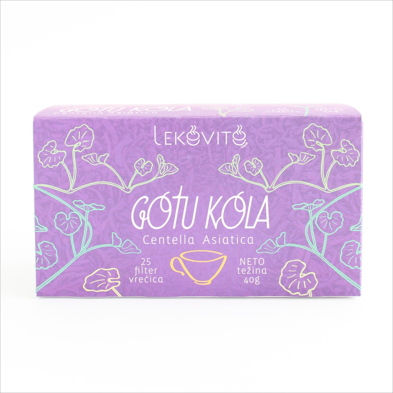 Gotu kola - čaj u filter kesicama 40 g Gotu kola - čaj u filter kesicama 40 g