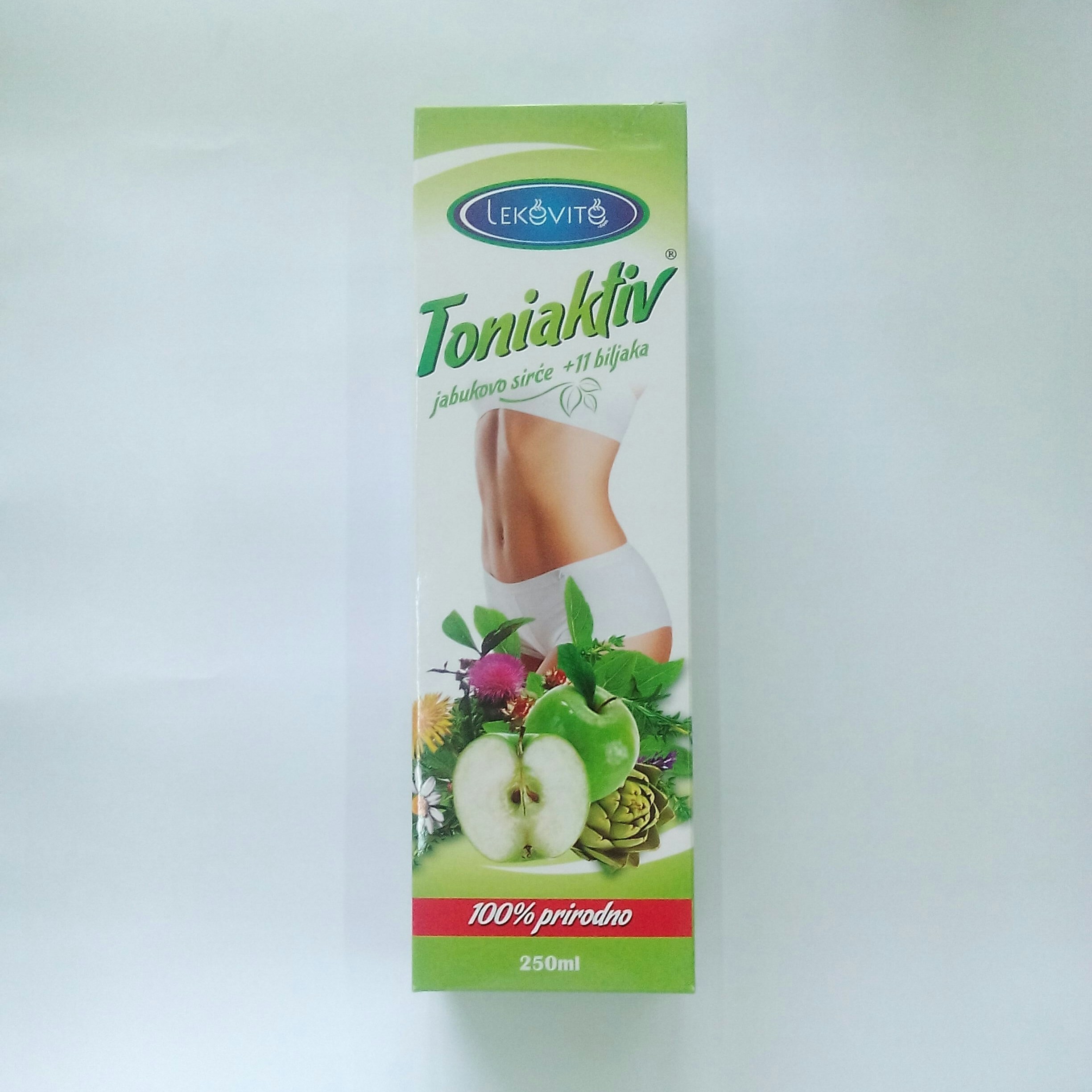 Toniaktiv (jabukovo sirće sa 11 biljaka) 250 ml Lekovito 00314