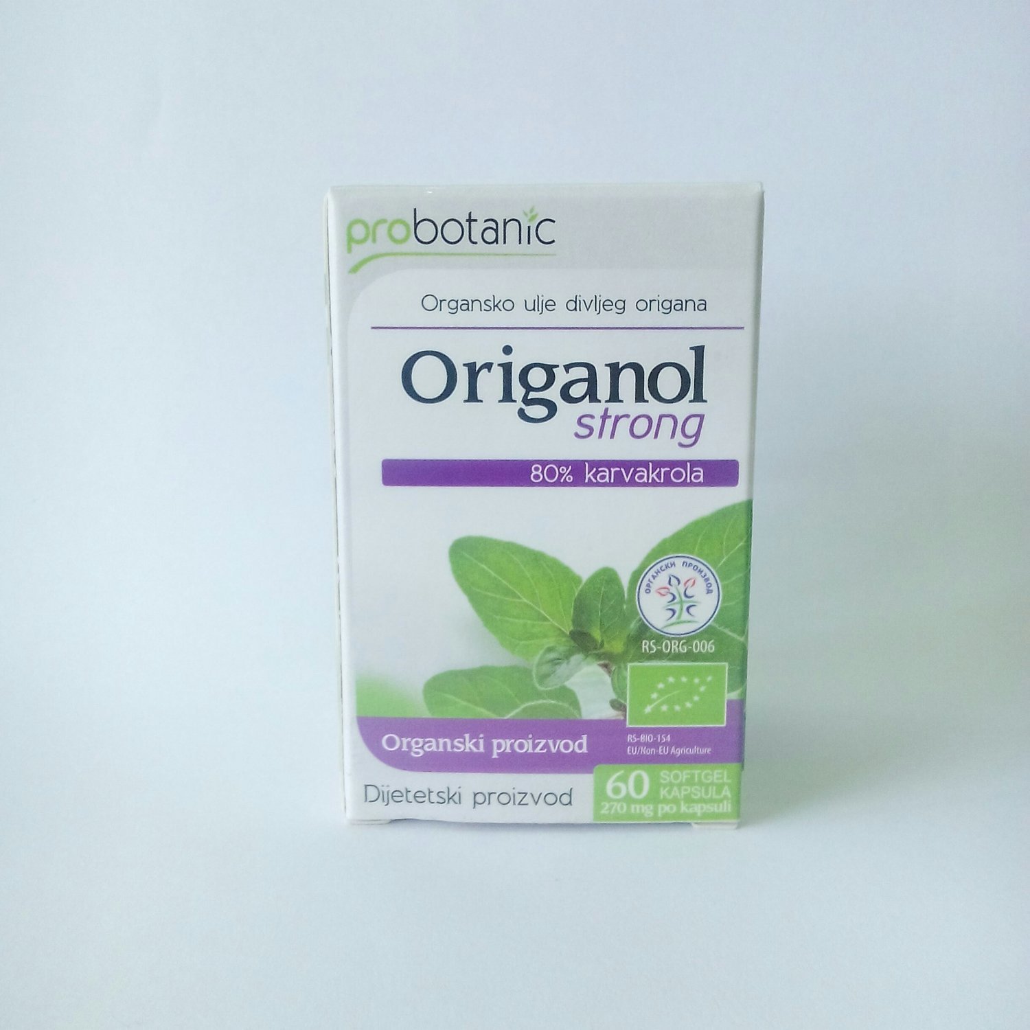 Probotanic Origanol strong kapsule 60 komada Probotanic Origanol strong kapsule 60 komada