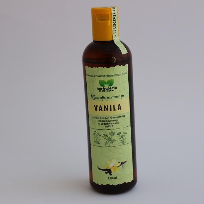 Biljno ulje za masažu vanila