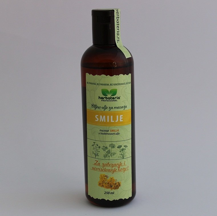 Herbateria - Smilje biljno ulje za masažu 250 ml 00332