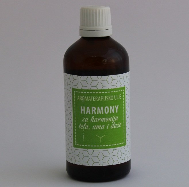 Herbateria - Aromaterapijsko masažno ulje Harmony - za harmoniju tela, uma i duše 100 ml 00348