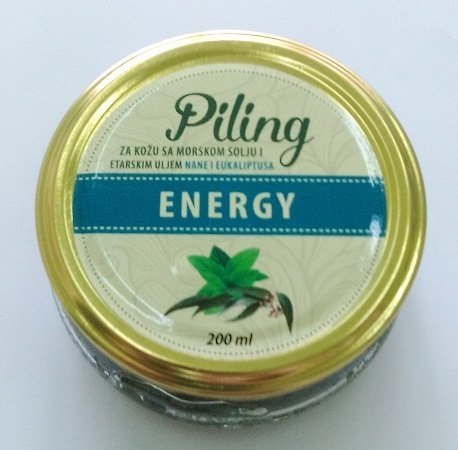 Herbateria - Piling za kožu energy - sa listom nane i etarskim uljem nane i eukaliptusa Herbateria - Piling za kožu energy - sa listom nane i etarskim uljem nane i eukaliptusa