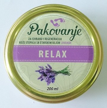 Pakovanje za stopala relax