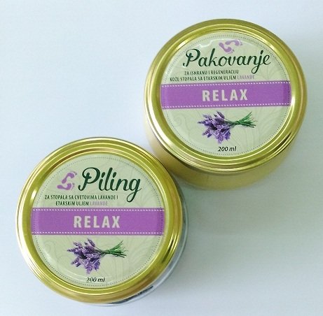 Set za pedikir relax