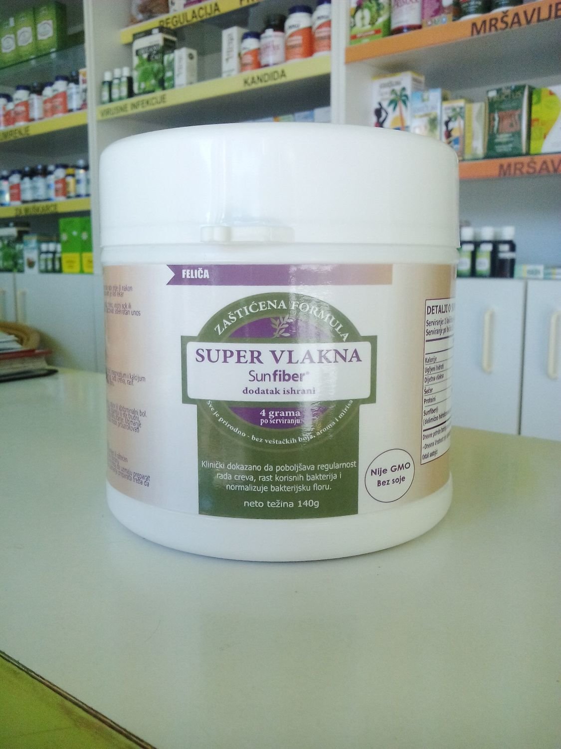 Super Vlakna 140 g Feliča Super Vlakna 140 g Feliča
