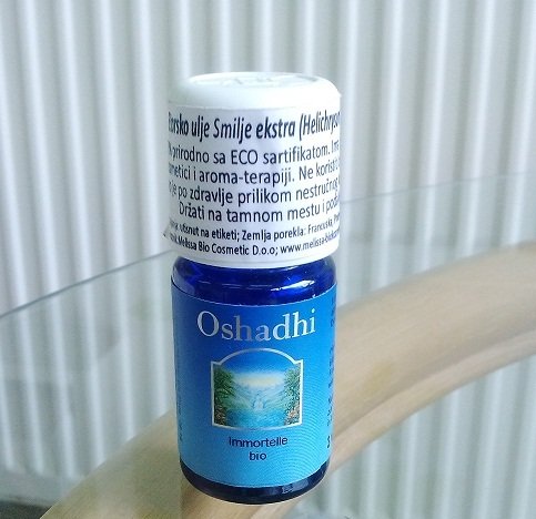 Oshadhi Etarsko ulje smilja- organsko, ekstra- 3 ml Oshadhi Etarsko ulje smilja- organsko, ekstra- 3 ml