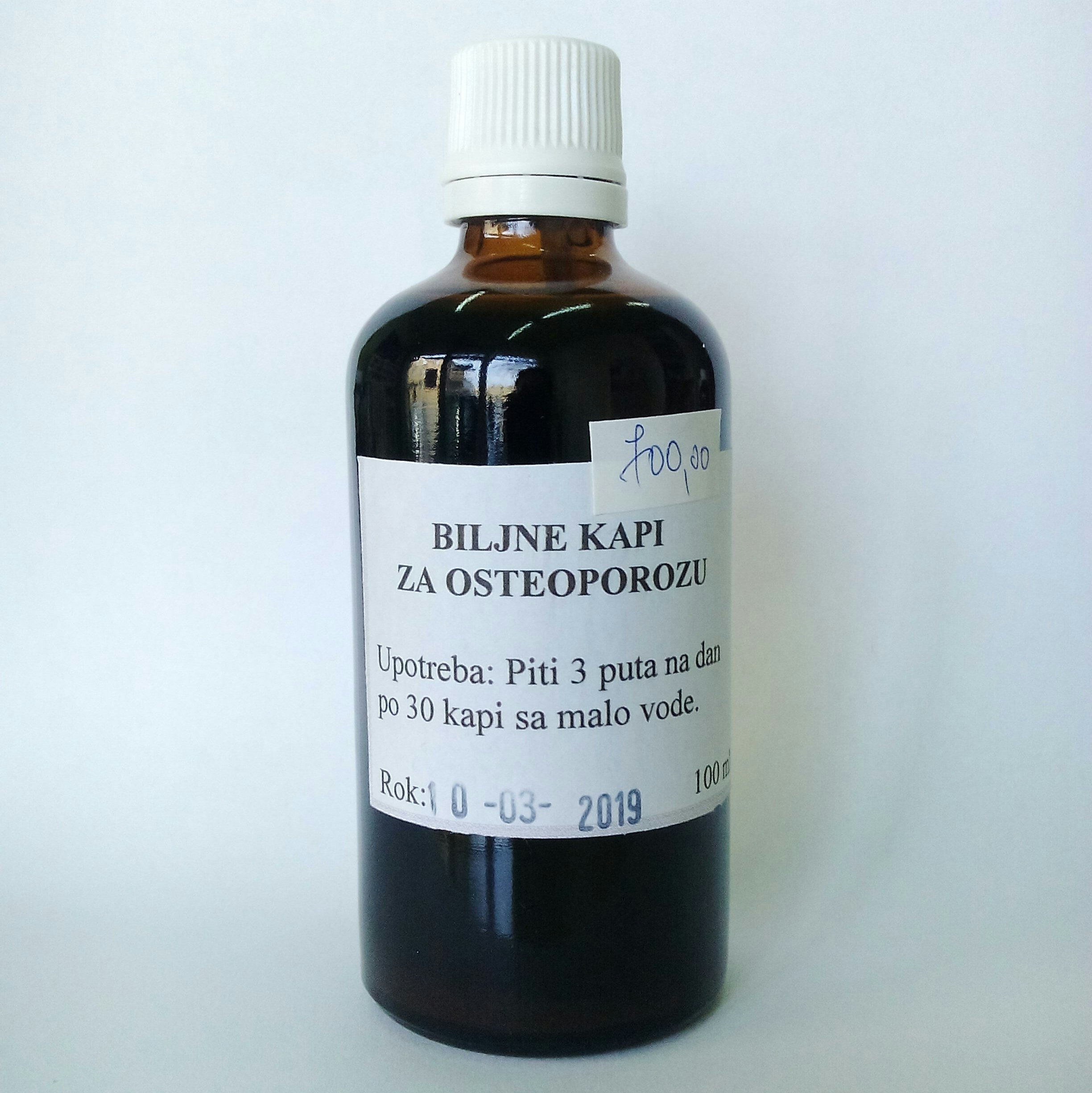 Biljne kapi za osteoporozu 100 ml Mediflora 00377