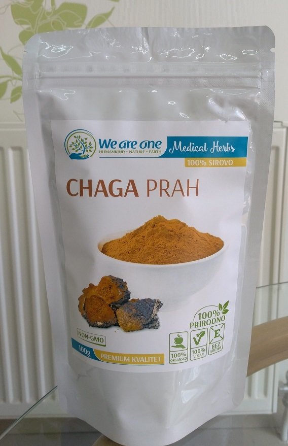 Chaga (čaga) prah - za imunitet 100 g 00391