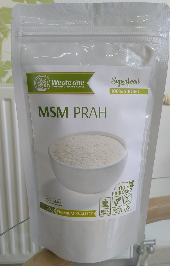 MSM prah - za zdrave zglobove 100 g 00393