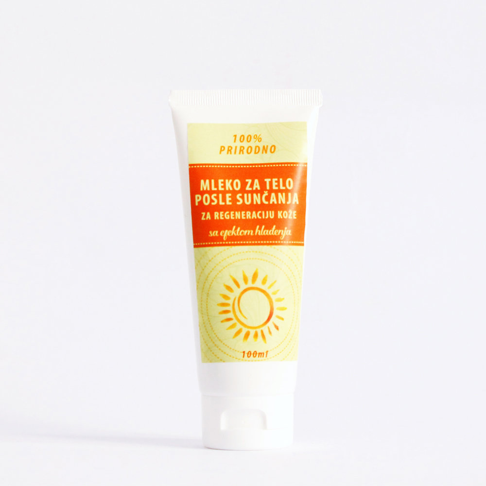 Herbateria - Mleko za telo posle sunčanja, sa efektom hlađenja 100 ml / 200 ml 00422