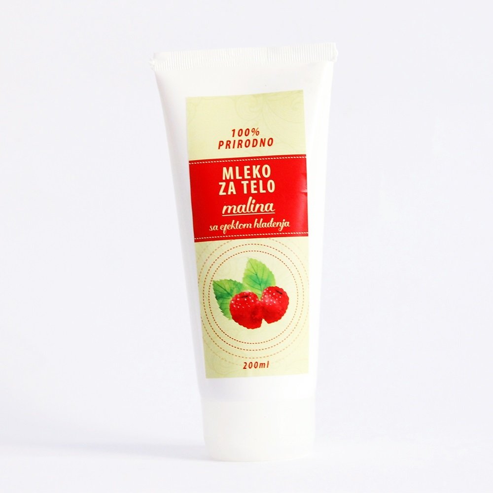 Herbateria - Mleko za telo malina 200 ml 00424