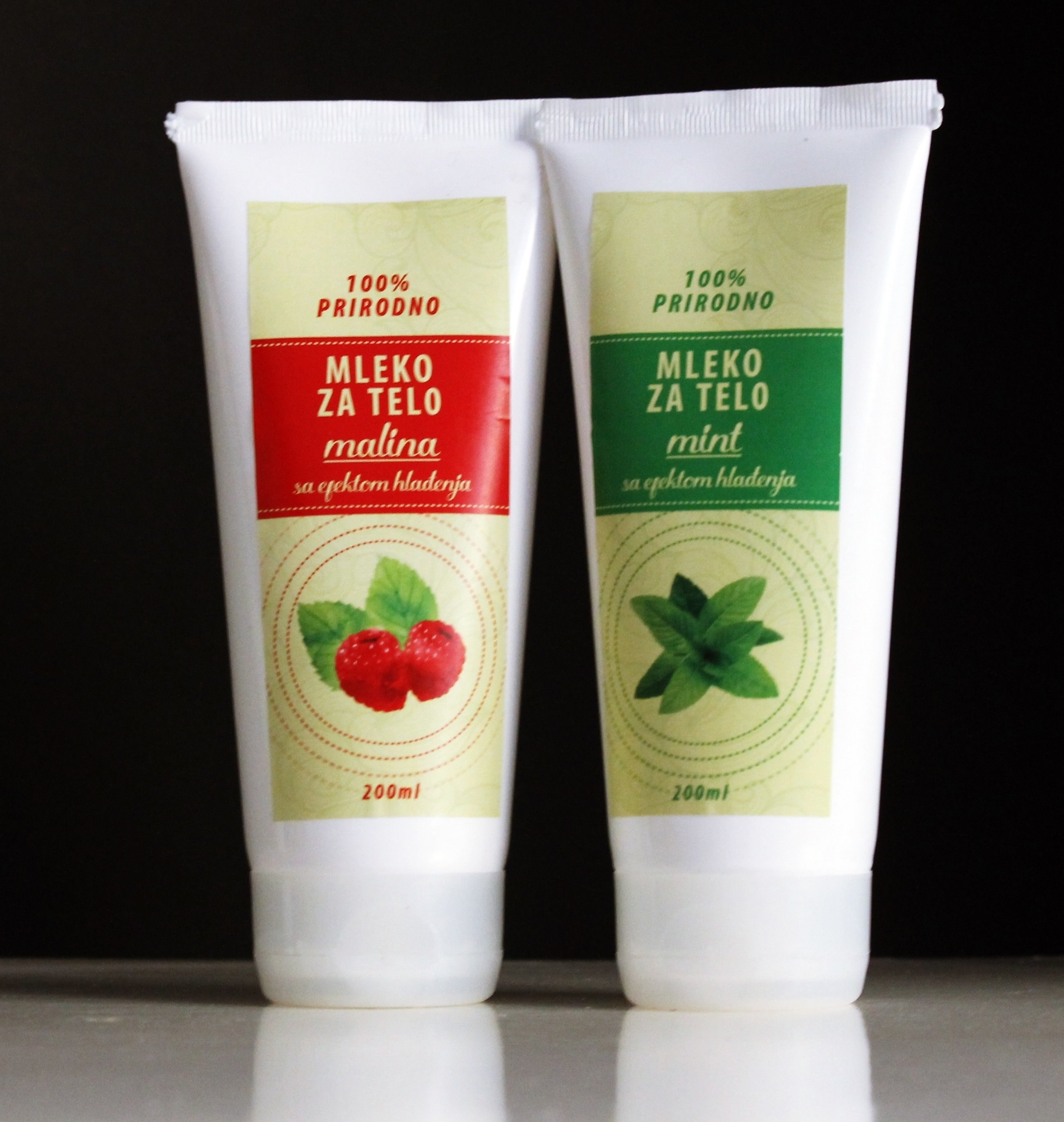 Herbateria - Mleko za telo malina 200 ml
