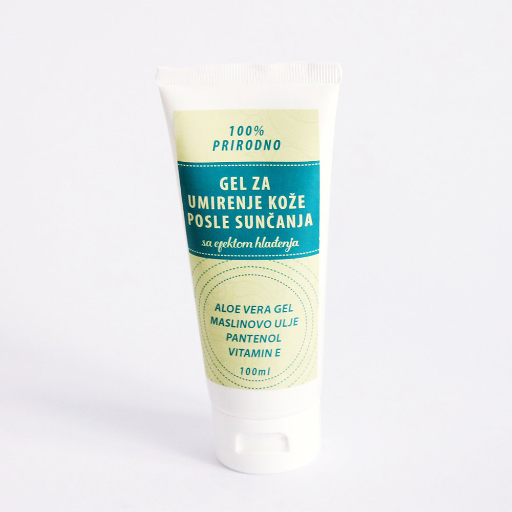 Herbateria - Gel za umirenje kože posle sunčanja, sa efektom hlađenja 100 ml / 200 ml 00428