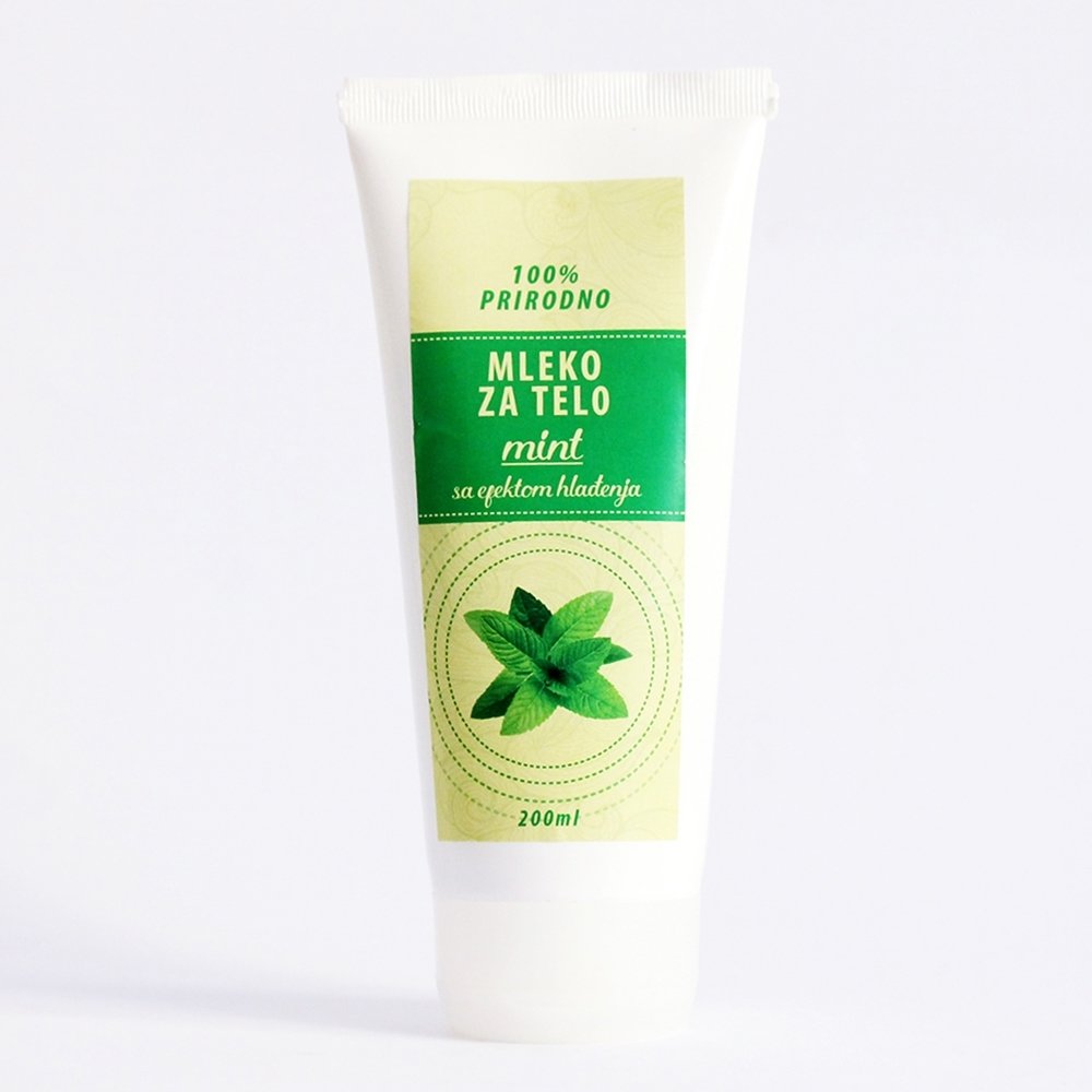 Herbateria - Mleko za telo nana 200 ml 00426