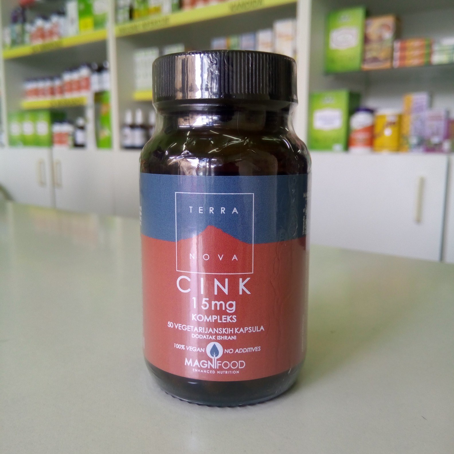 Terranova Cink 15 mg 50 kps 00449