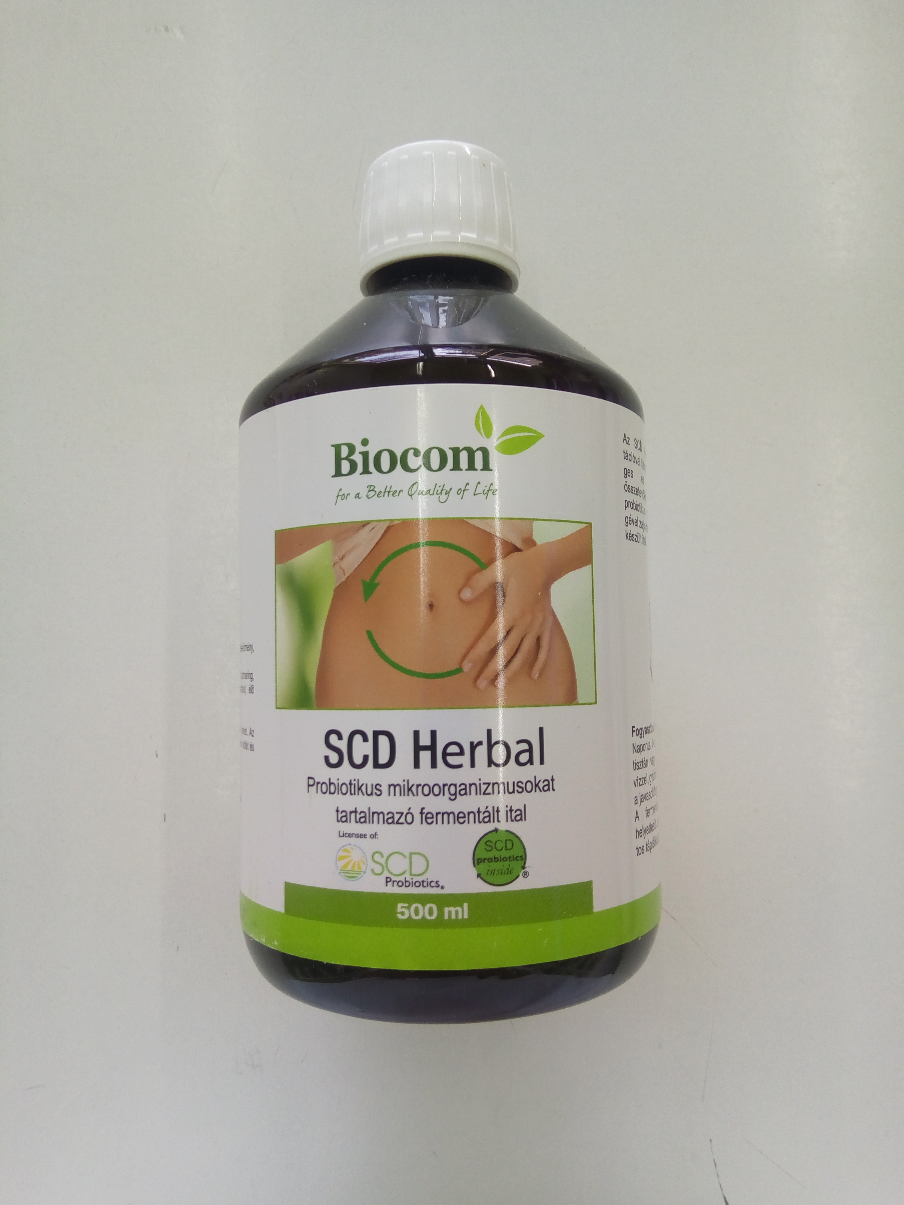 Biocom SCD Herbal (probiotski fermentisani napitak) 500 ml 00464