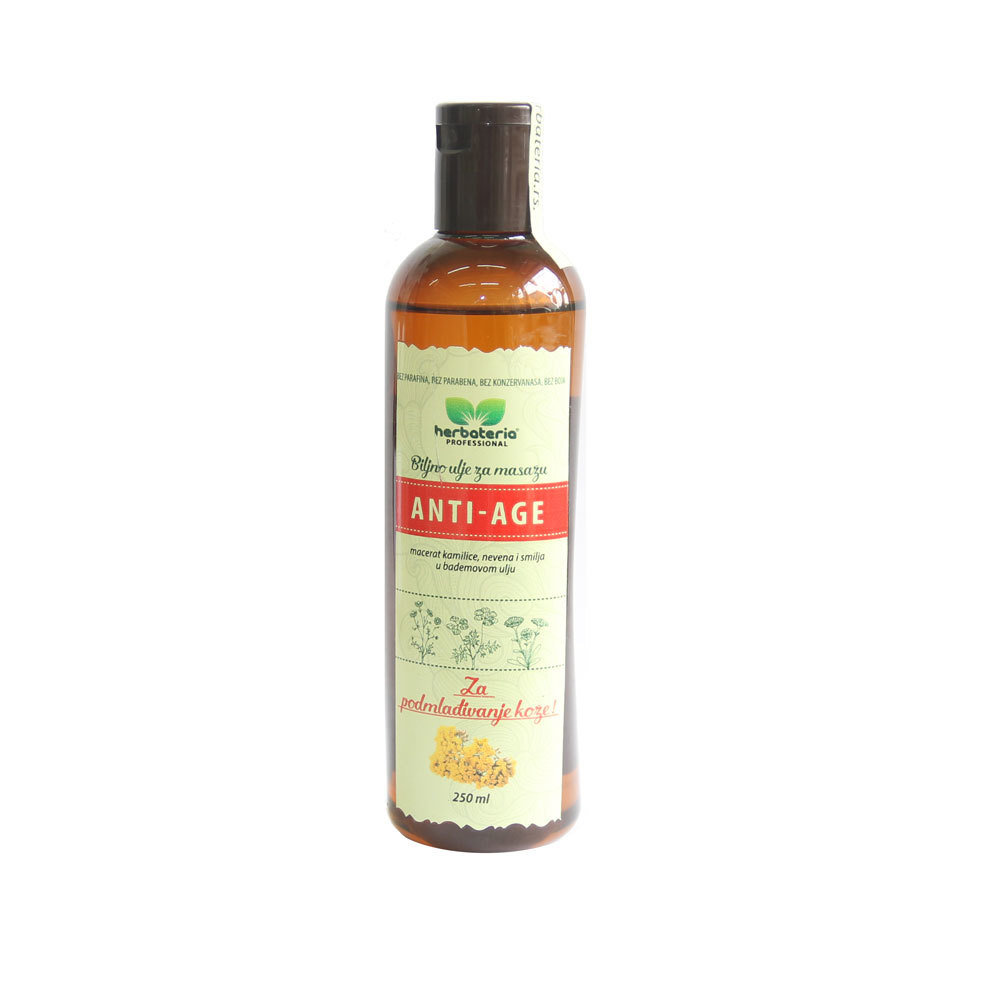 Herbateria - Anti - age biljno ulje za masažu 250 ml 00331
