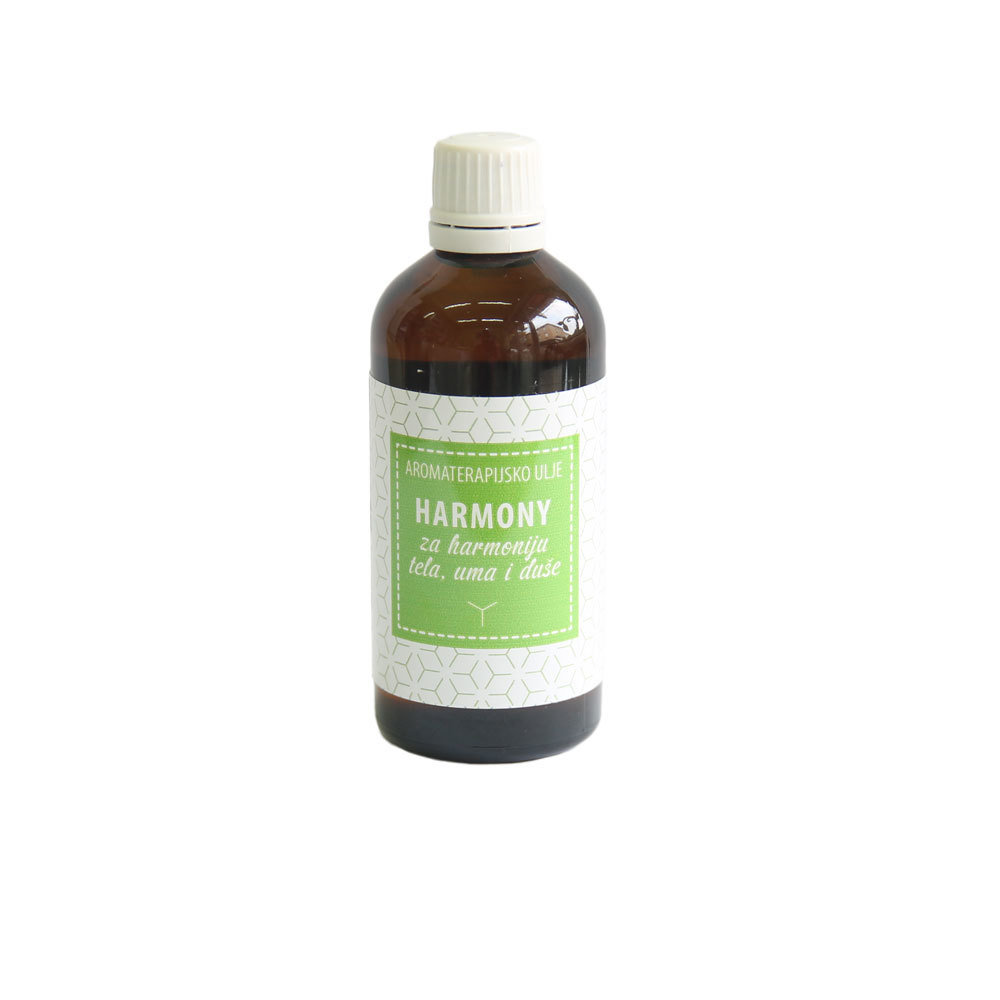 Herbateria - Aromaterapijsko masažno ulje Harmony - za harmoniju tela, uma i duše 100 ml 00348