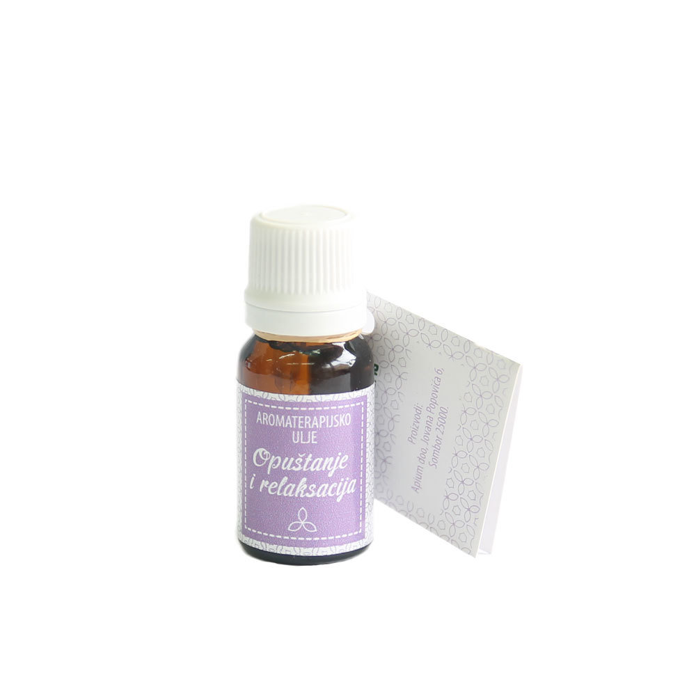 Herbateria - Aromaterapijsko ulje za inhalaciju za opuštanje i relaksaciju 10 ml Herbateria - Aromaterapijsko ulje za inhalaciju za opuštanje i relaksaciju 10 ml