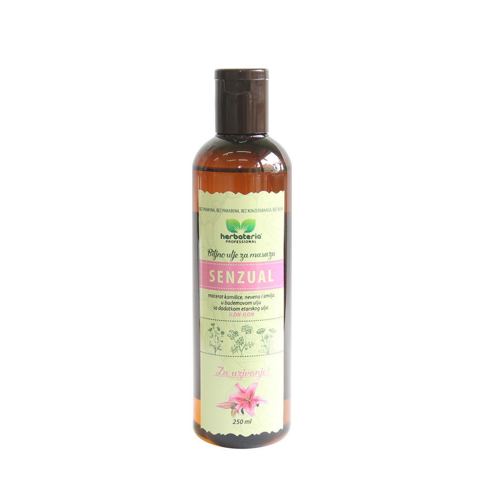 Herbateria - Biljno ulje za masažu (više vrsta) 250 ml 00330