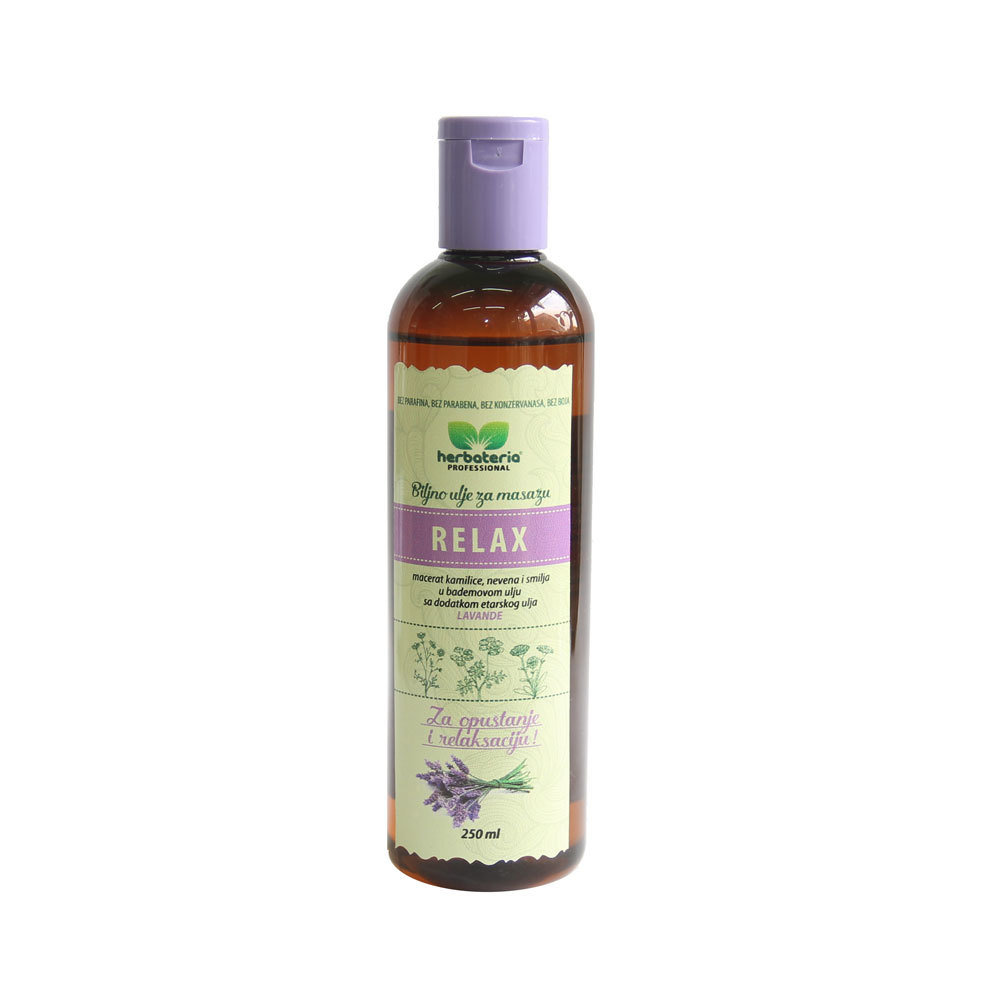 Herbateria - Biljno ulje za masažu (više vrsta) 250 ml