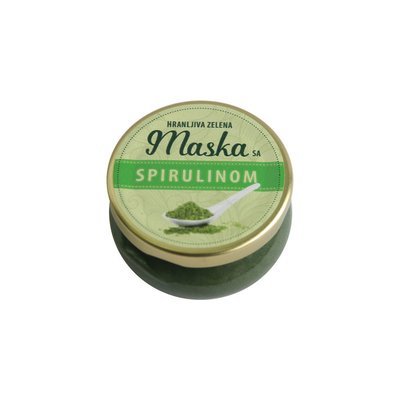 Herbateria- Hranljiva maska sa spirulinom 100 ml Herbateria- Hranljiva maska sa spirulinom 100 ml