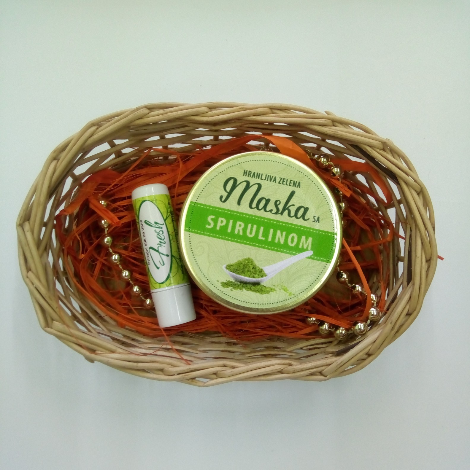 Poklon set (hranljiva maska 100 ml, stik za usne) 00468