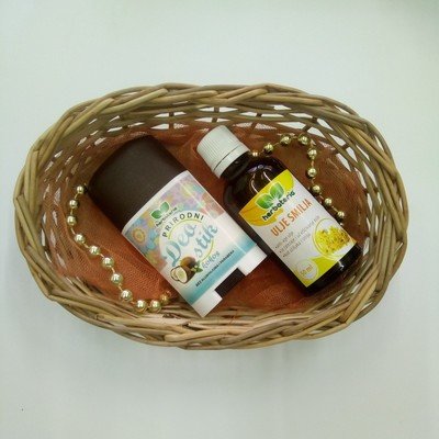 Poklon set (deo stik, ulje smilja 50 ml) Poklon set (deo stik, ulje smilja 50 ml)