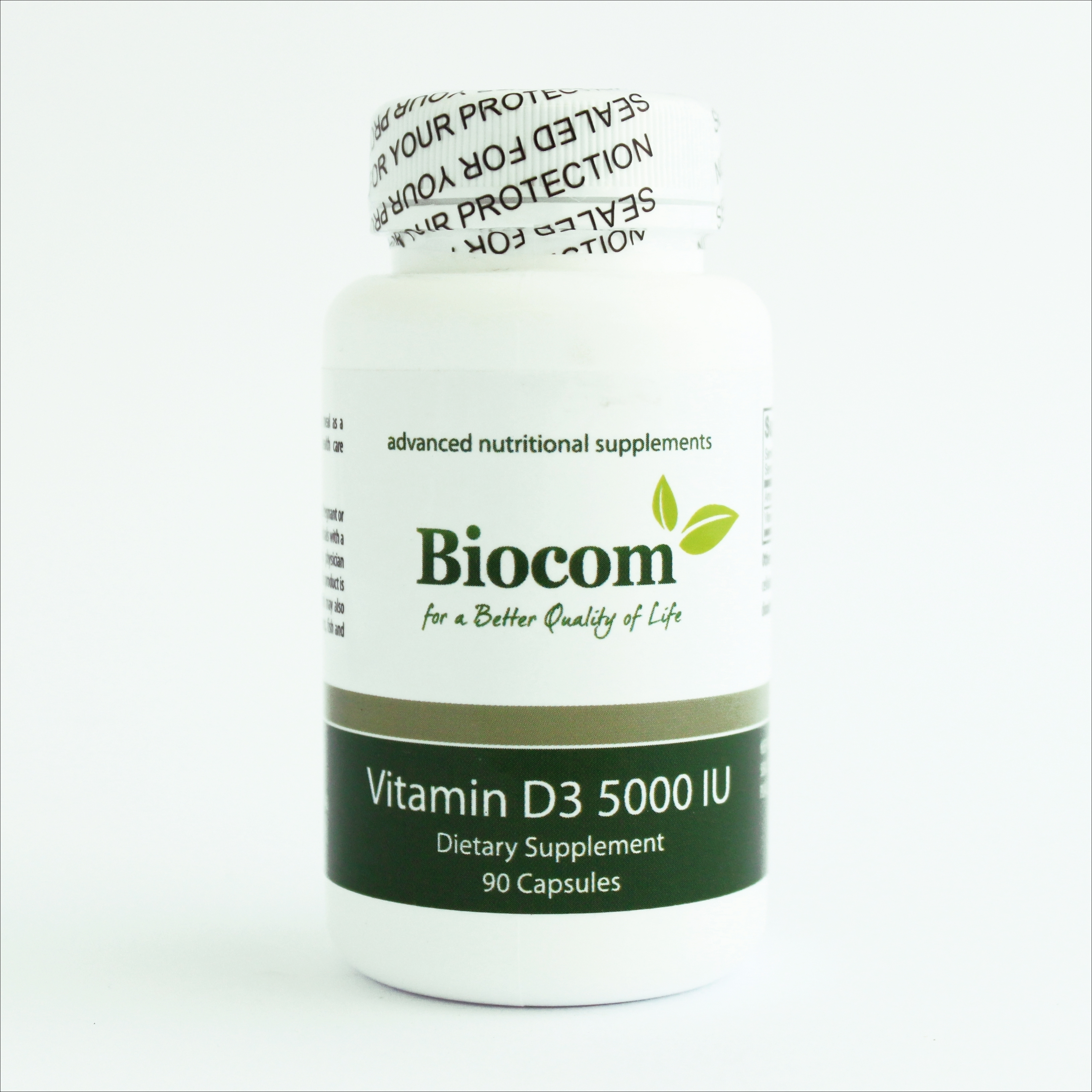 Biocom Vitamin D3 5000 IU 90 kapsula 00001