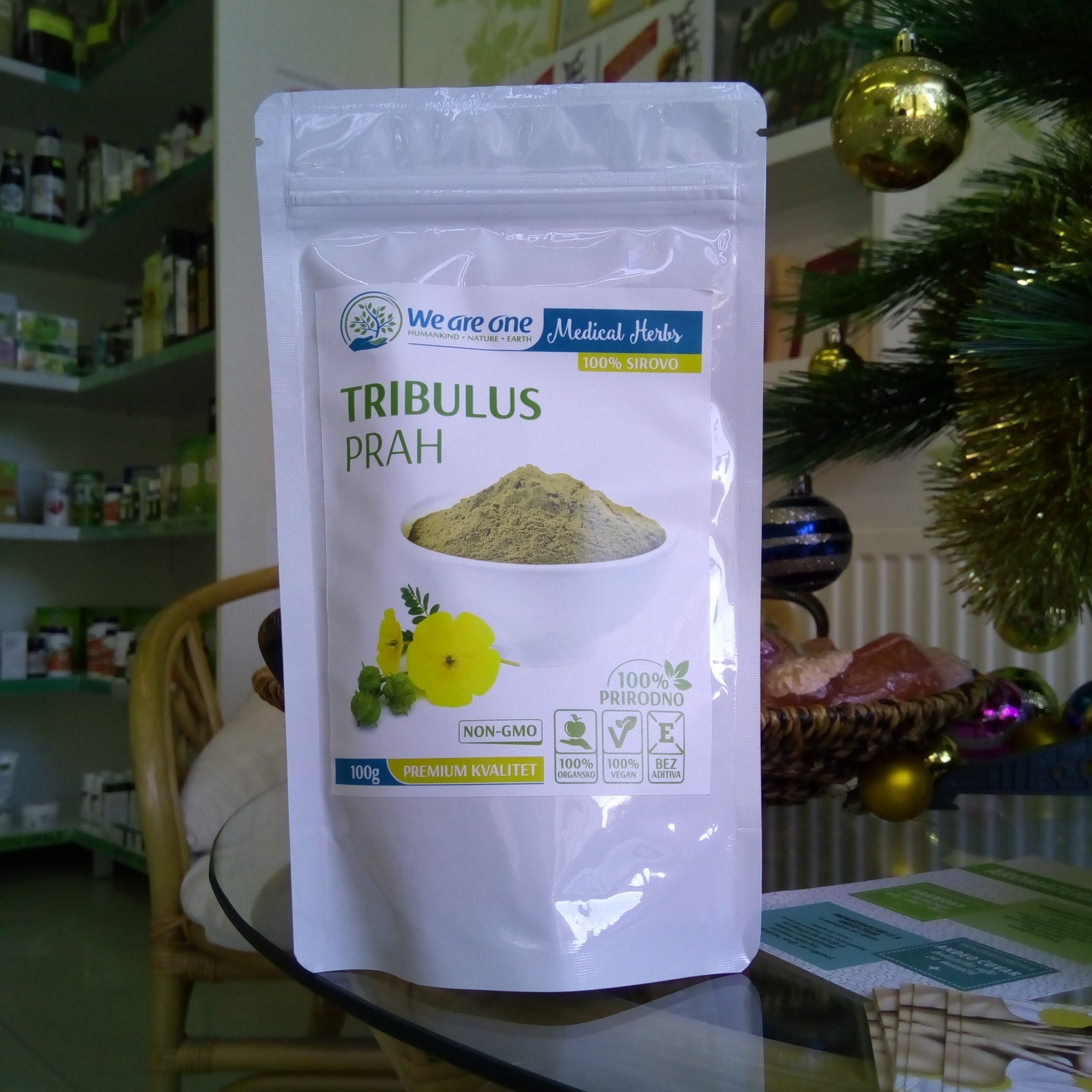 WAO Tribulus prah (za plodnost i potenciju) 100 g 00389
