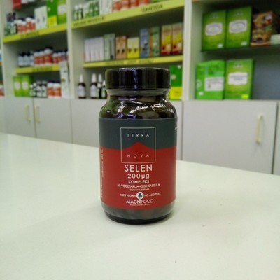Terranova Selen (selenometionin) 200 mcg 50 kps Terranova Selen (selenometionin) 200 mcg 50 kps