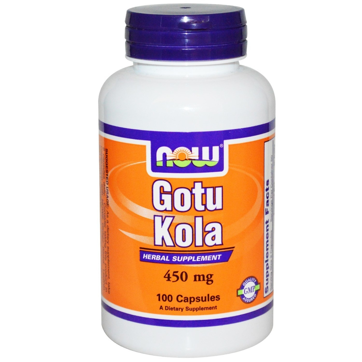 Now Gotu kola 450 mg-100 kapsula Now Gotu kola 450 mg-100 kapsula