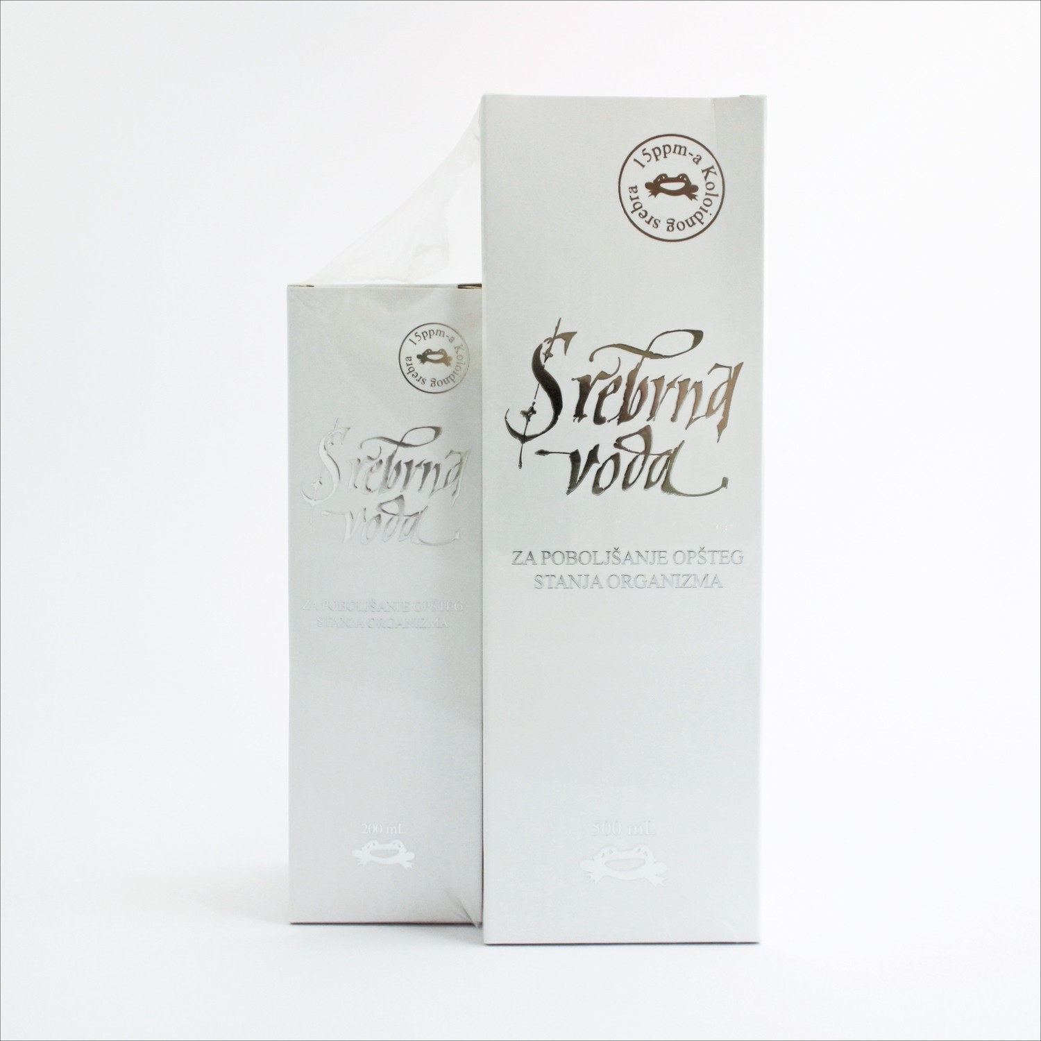 SREBRNA VODA 500 ml + 200 ml gratis SREBRNA VODA 500 ml + 200 ml gratis