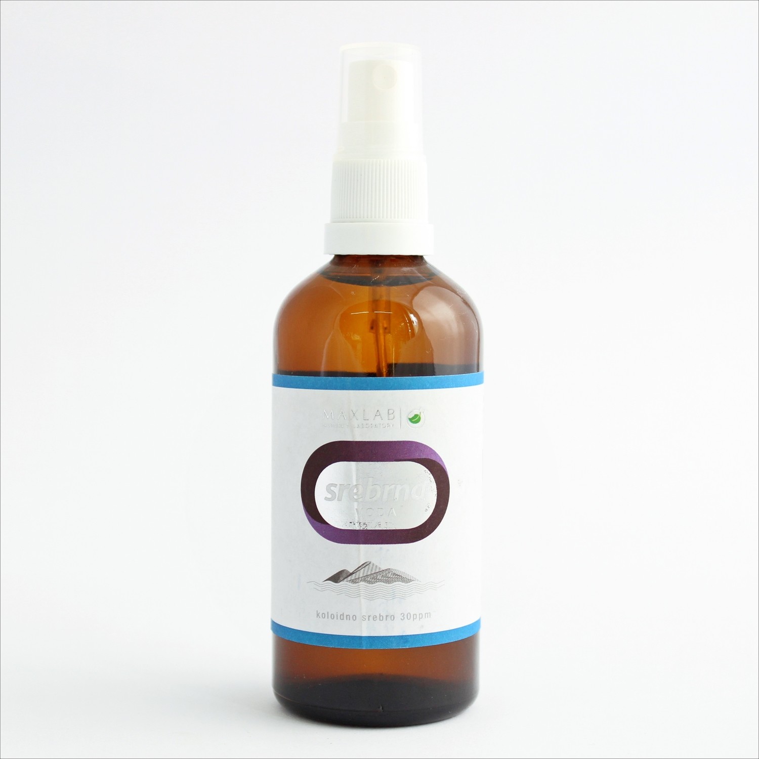 Maxlab - Srebrna voda u spreju 30 ppm 100 ml Maxlab - Srebrna voda u spreju 30 ppm 100 ml
