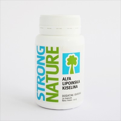 Strong Nature Alfa lipoinska kiselina 100 cps, 1+1 gratis