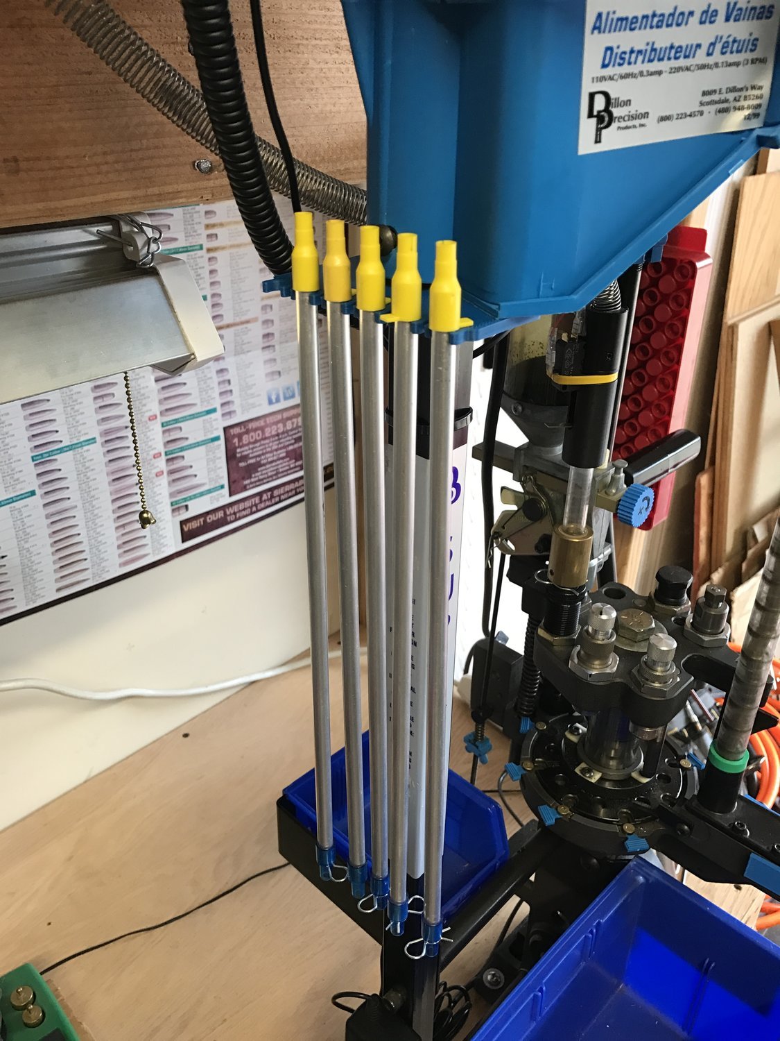 Dillon 1050 Case Feeder Primer Tube Holder