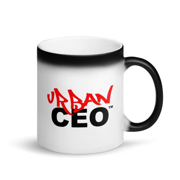 Matte Black Magic Mug