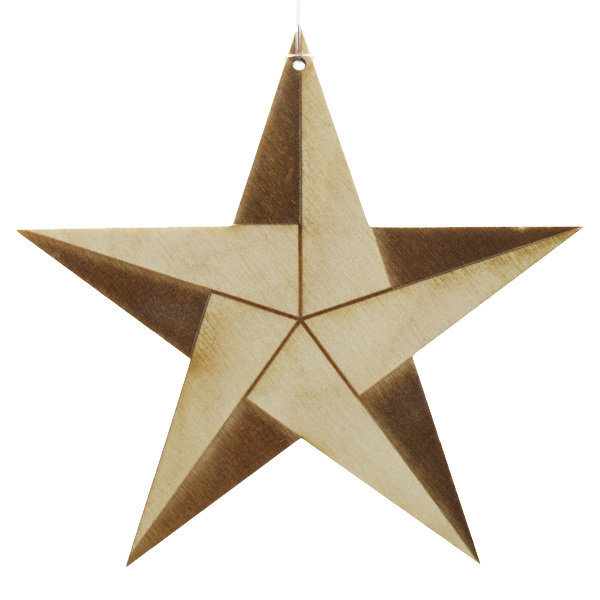 Bæredygtig Julepynt / Stjerne SusChrStar