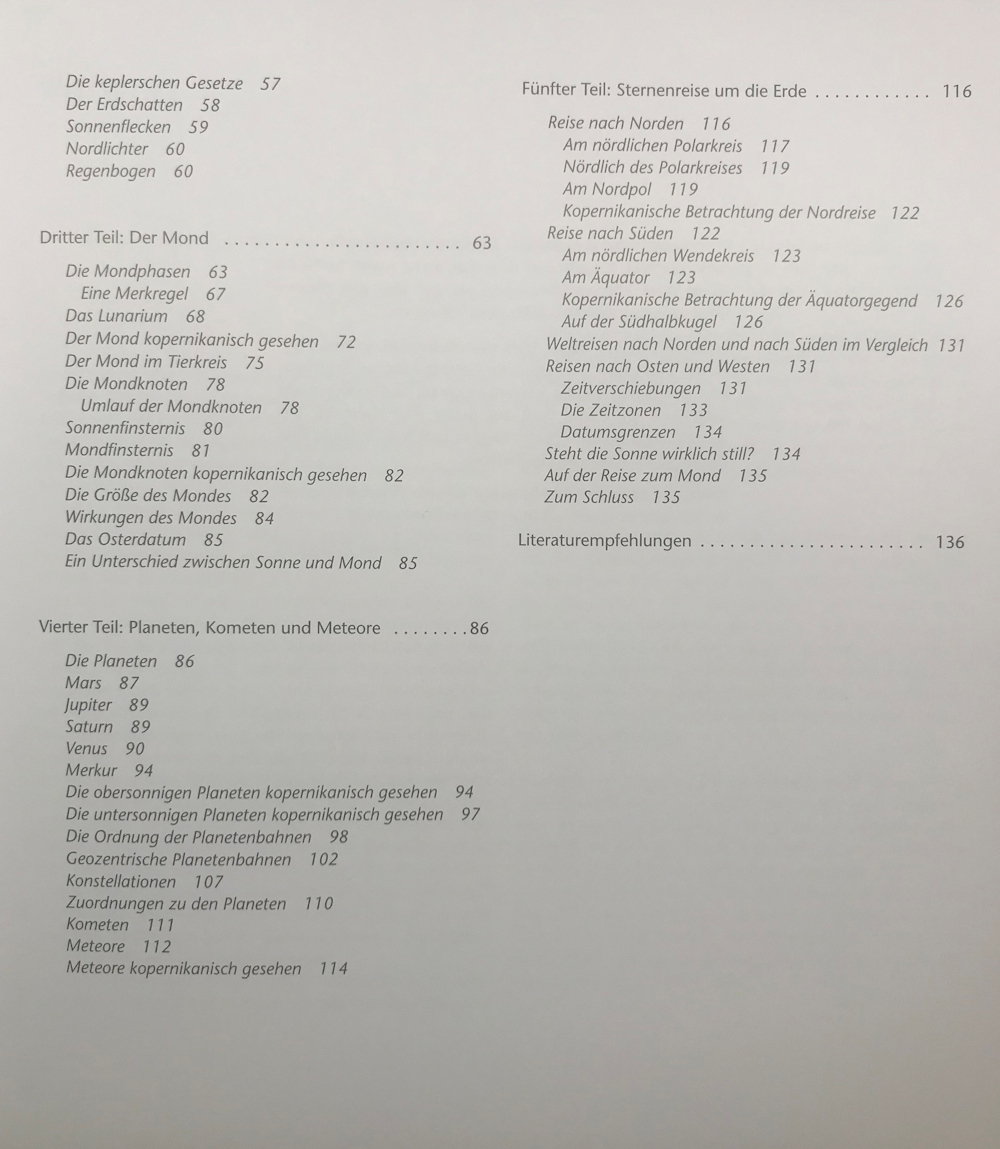 Erscheinungen am Sternenhimmel, Walter Kraul