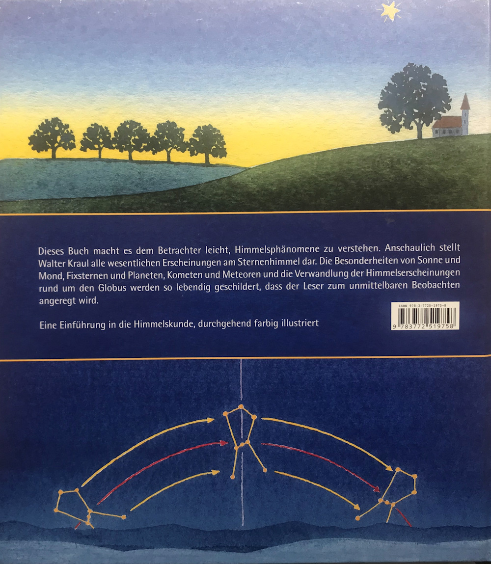 Erscheinungen am Sternenhimmel, Walter Kraul