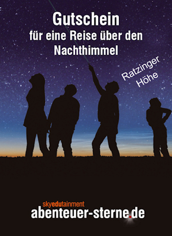 Gutschein öffentl. Sternführung mit bloßem Auge (auf der Ratzinger Höhe) 00011