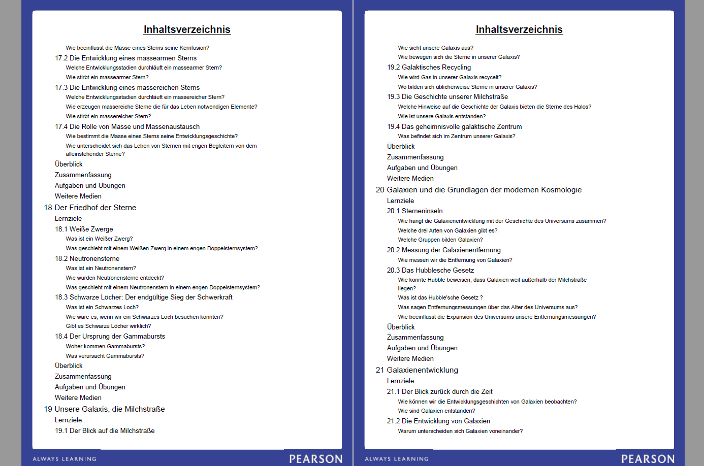 Inhaltsverzeichnis
