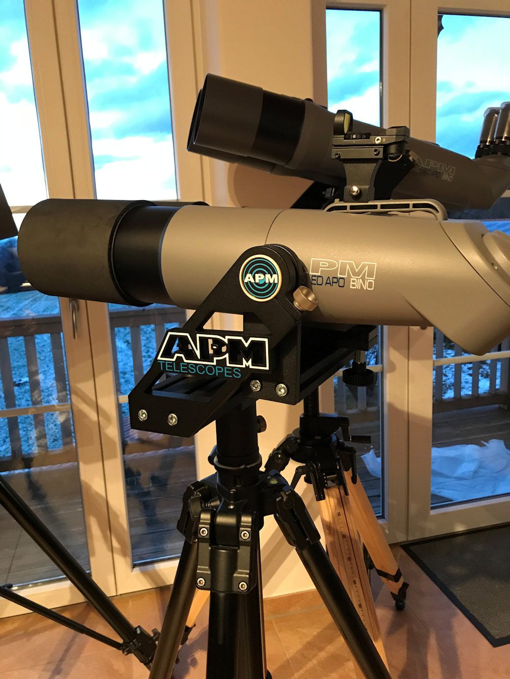 APM Gabel-Montierung für Großferngläser