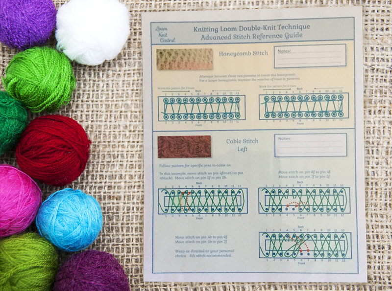 Advanced Loom Knit Stitch Reference Guide 00011
