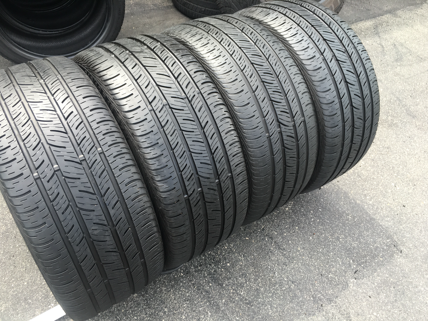 4 USED TIRES 245/40R18 Continental CONTI PRO CONTACT WITH 7/32